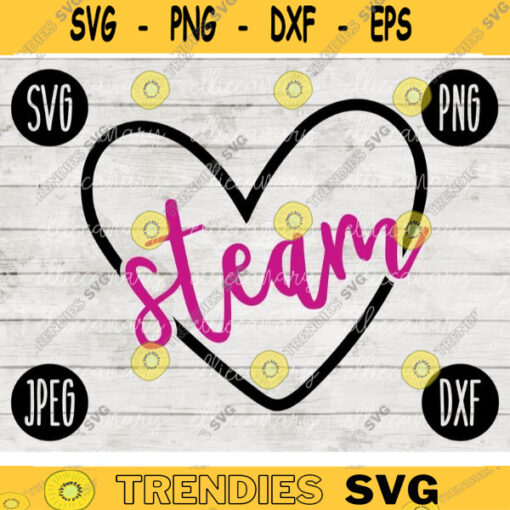 Back to School SVG Steam Stem svg png jpeg dxf cut file Commercial Use SVG Teacher Appreciation First Day 1035
