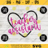 Back to School SVG Teacher Assistant svg png jpeg dxf cut file Commercial Use SVG Teacher Appreciation First Day 42