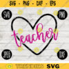 Back to School SVG Teacher svg png jpeg dxf cut file Commercial Use SVG Teacher Appreciation First Day 569
