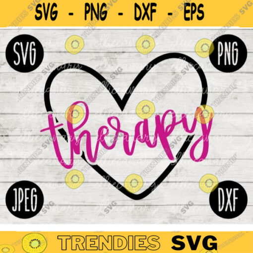 Back to School SVG Therapy svg png jpeg dxf cut file Commercial Use SVG Teacher Appreciation First Day Physical Speech 1803