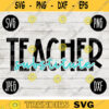 Back to School Substitute Teacher Squad svg png jpeg dxf cut file Small Business Use Teacher Appreciation First Day Rainbow 2497