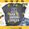 Back to School Svg Virtual Preschool First Day of School Svg Funny Online School Pre K Teacher Svg Files for Cricut Png Dxf.jpg
