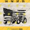 Backhoe Loader SVG US Excavator SVG American Backhoe svg Construction svg Tractor svg Construction Equipment Heavy Equipment svg Design 173