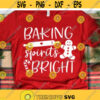 Baking Monogram Svg Christmas Monogram Svg Christmas Cookies Svg Rolling Pin Svg Funny Baking Team Shirt Cut Files for Cricut Png Dxf.jpg