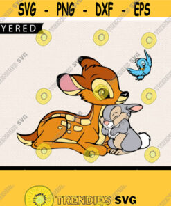 Bambi Thumper Svg Cricut File Bunny Svg Easter Svg Disney Svg Cartoon Svg Svg For Kids Bambi Svg Thumper Svg Design 193