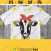 Bandanna Cow Svg Heifer Svg Cow Shirt Svg Cut File Cricut Design Silhouette Cameo Image Printable Vinyl Iron on Transfer Png Pdf Dxf Eps Design 627