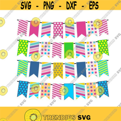 Banner Strips and Polka dots Cuttable Design Thanksgiving SVG PNG DXF eps Designs Cameo File Silhouette Design 1577