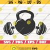 Barbell SVG Kettlebell SVG Cut File Cricut Commercial use Silhouette Love Gym SVG Fitness Shirt Workout Svg Design 452
