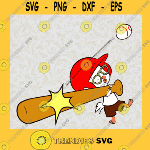 Baseball Chicken Svg Sporty Chicken Svg Chicken Little Svg Tiny Chicken Svg Disney Svg