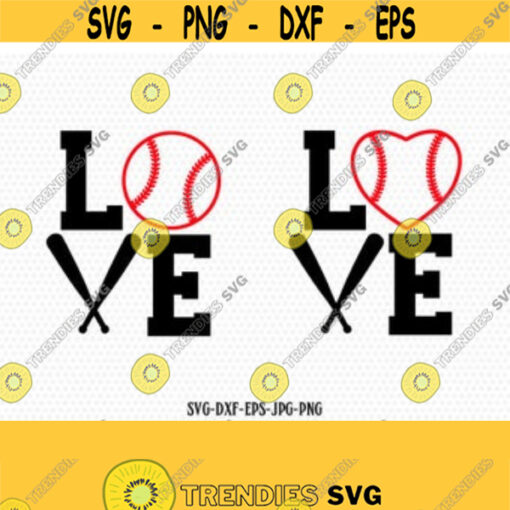 Baseball Love SVG Baseball Monogram framesSvg Baseball Cut FilesVector baseball frame clipart Cricut download svg jpg png dxf Silhouette Design 39