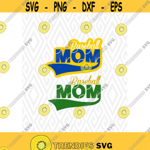 Baseball Mom Cuttable Design in SVG DXF PNG Ai Pdf Eps Design 113
