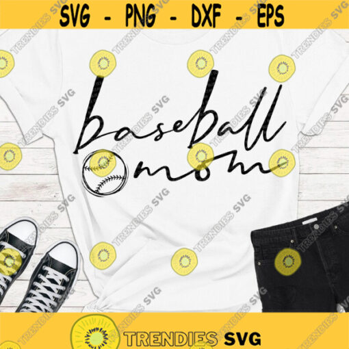 Baseball Mom SVG Baseball mom shirt design Baseball mama SVG digital cut files