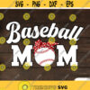 Baseball Mom SVG Woman Baseball SVG Sport svg for Shirt Mothers Day SVG Baseball design with ball in Bandana cut file Cricut Silhouette Design 438.jpg