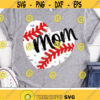 Baseball Mom Svg Baseball Heart Svg Dxf Eps Png Baseball Mama Cut Files Grunge Svg Cheer Mom Proud Mother Clipart Silhouette Cricut Design 1498 .jpg