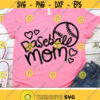 Baseball Mom Svg Cheer Mama Cut Files Love Baseball Svg Dxf Eps Png Proud Mom Shirt Design Mommy Sayings Clipart Silhouette Cricut Design 1461 .jpg