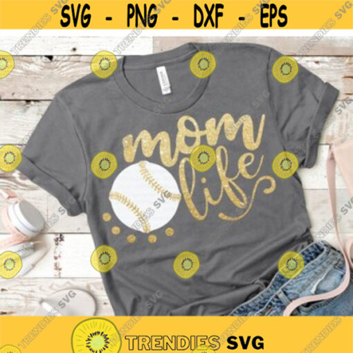 Baseball Mom svg Mom Life svg Baseball svg png dxf eps Shirt Transparent Background Clipart Printable Cut File Digital Download Design 88.jpg