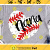 Baseball Nana Svg Baseball Heart Svg Dxf Eps Png Baseball Grandma Cut Files Cheer Granny Svg Grunge Svg Proud Nana Silhouette Cricut Design 529 .jpg