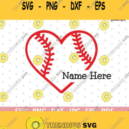 Baseball SVGBaseball SVG Cut filesBaseball Heart svg for SilhouetteSoftball filesClipart Iron transfer CricutShirt Baseball Stitches Design 330