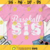 Baseball Sis SVG Baseball sister SVG Sister Biggest fan Baseball girl shirt cut files