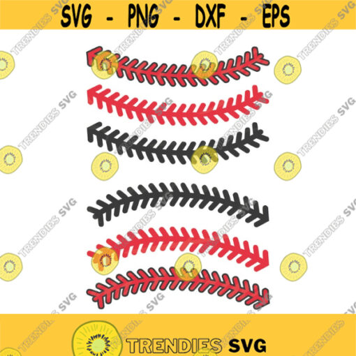 Baseball Stitches SVG Baseball Laces SVG Cricut Baseball Monogram Frame SVG files for Silhouette baseball svg Design 33