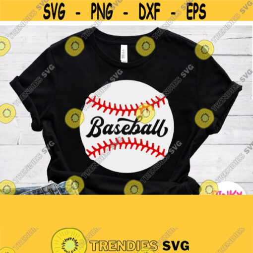 Baseball Svg Baseball Stitched Ball Svg Baseball Shirt Svg Baseball Boy Svg Design for Cricut Silhouette Printable Iron on Sublimation Design 344