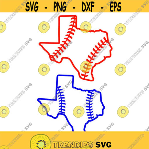 Baseball Texas Cuttable Design SVG PNG DXF eps Designs Cameo File Silhouette Design 1425