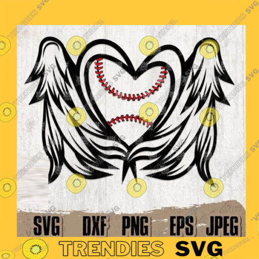 Baseball Wings svg Baseball Clipart Baseball Cutfile Baseball Wings png Baseball Shirt svg Sports svg Sports png Baseball Player svg copy