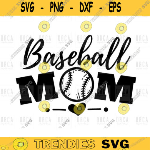 Baseball mom baseball svg Love baseball svg baseball cutfile svg file baseball shirt baseball clipart svgpng digital file 375