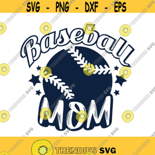Baseball mom svg baseball svg mom svg baseball mother svg png dxf Cutting files Cricut Cute svg designs print Design 415