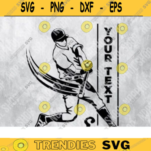 Baseball svg Baseball silhouette Baseball Playerfiles for Cricut Design 58 copy