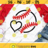 Baseball with Heart Svg Baseball Mom Svg Dxf Eps Png Girl Baseball Cut Files Cheer Sister Shirt Design Proud Sister Silhouette Cricut Design 1540 .jpg