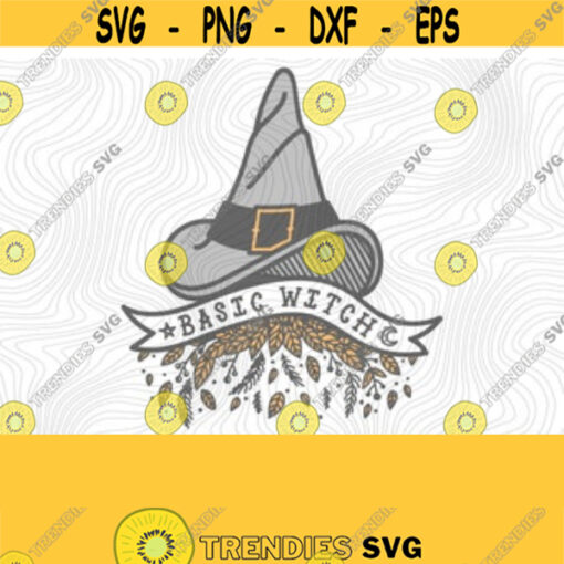 Basic Witch Halloween PNG Print File for Sublimation Or SVG Cutting Machines Cameo Cricut Halloween Holiday Basic Witch Fall Holiday Design 52