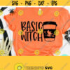 Basic Witch SVG Funny Halloween Svg Witch Svg Commercial Use Svg Dxf Eps Png Silhouette Cricut Digital Basic Witch Shirt Halloween Design 183