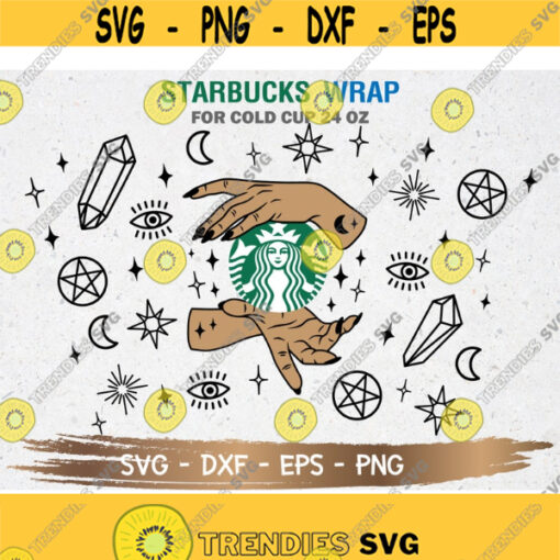 Basic Witch Starbucks Cup SVG Basic Witch SVG DIY Venti for Cricut 24oz venti cold cup Digital Download Design 253