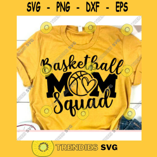 Basketball mom squad svgBasketball svgBasketball mom shirt svgBasketball clipartBall svgSport svgBasketball shirt svg