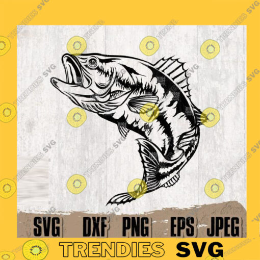 Bass Fish Digital Downloads Bass Fish Svg Bass svg Bass Png Bass Fish Clipart Bass Fishing svg Bass Fish Cut Files Fishing svg copy