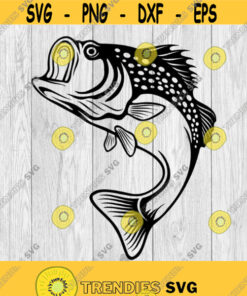Bass Large Mouth Bass Fishing svg png ai eps dxf DIGITAL FILES for Cricut CNC and other cut or print projects Design 224