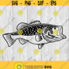 Bass Large Mouth Bass Fishing svg png ai eps dxf DIGITAL FILES for Cricut CNC and other cut or print projects Design 321