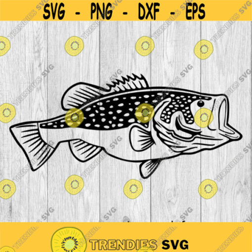 Bass Large Mouth Bass Fishing svg png ai eps dxf DIGITAL FILES for Cricut CNC and other cut or print projects Design 321