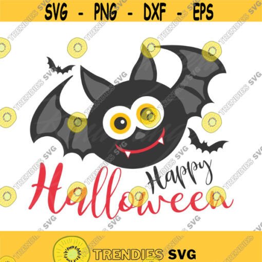 Bat svg Happy Halloween svg halloween svg png dxf Cutting files Cricut Cute svg designs print for t shirt Design 785