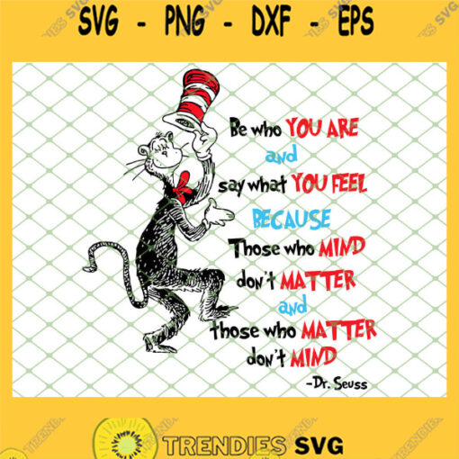 Be Who You Are And Say What You Feel SVG PNG DXF EPS 1