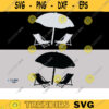 Beach chairs with umbrella svg summer svg Beach chairs svg umbrella svg eps pdf dxf png copy