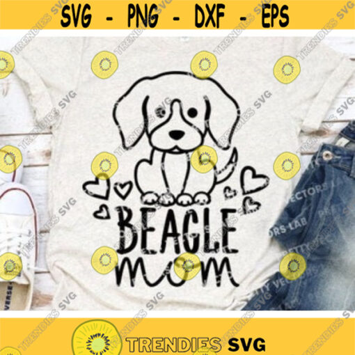 Beagle Mom Svg Dog Mom Svg Dog Mama Svg Beagle Svg Dxf Eps Png Puppy Svg Dog Lovers Cut Files Fur Mom Love Pet Svg Silhouette Cricut Design 676 .jpg