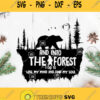 Bear And Into The Forest I Go To Lose My Mind And Find My Soul Svg Jungle Svg Bear Svg