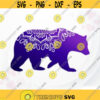 Bear Mandala SVG Bear for Cricut Mama bear SVG Bear Clipart Bear Silhouette Bear SVG Zentangle Animal SvG Design 110.jpg