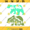Bear Montana Alaska Cuttable Design SVG PNG DXF eps Designs Cameo File Silhouette Design 77