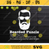 Bearded Funcle SVG Funny Uncle Svg Bearded Funcle Definition Svg Funny Family Svg Beard Lover Svg FUncle Cricut