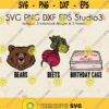 Bears Beets Birthday Cake Files Office Birthday Design Tv Show SVG Digital Download svg dxf png eps studio3Design 68.jpg