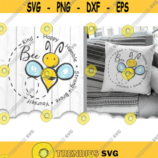 Bee SVG Files For Cricut Bee Kind Svg Honey Bee Svg Vinyl Decal Silhouette Cut Files Bee Svg Wall Art Printable Design .jpg