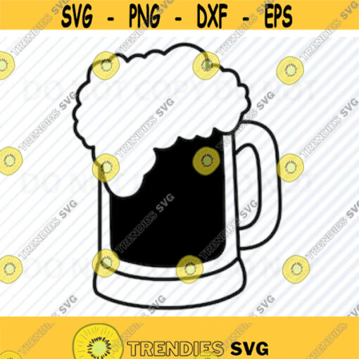Beer 1 SVG Files for Cricut Beer mug Vector Images Silhouette Clip Art Oktoberfest svg Eps Png dxf ClipArt Drink svg clipart logo Design 11